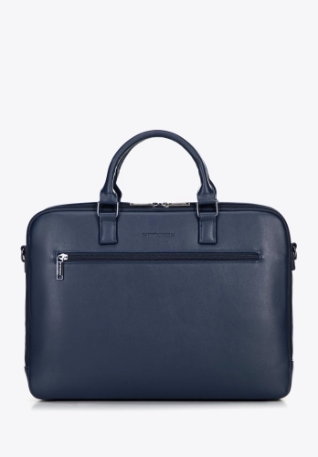 Granatowa torba na laptopa 16" WITTCHEN Office 100-3P-907-7