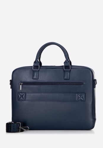 Granatowa torba na laptopa 16" WITTCHEN Office 100-3P-907-7