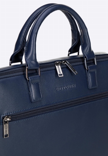 Granatowa torba na laptopa 16" WITTCHEN Office 100-3P-907-7