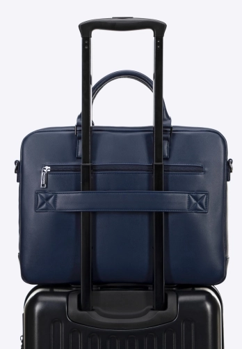 Granatowa torba na laptopa 16" WITTCHEN Office 100-3P-907-7