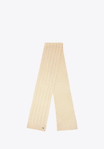 Damski szalik z warkoczowym splotem WITTCHEN 101-7F-017-0