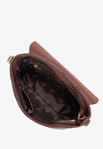 Elegancka torebka kuferek WITTCHEN 101-4Y-P00-4 z sygnaturą