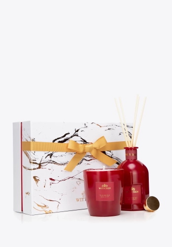 Zestaw świeca 220g i dyfuzor 200ml WITTCHEN 1-HS-102-3 Charming Delight