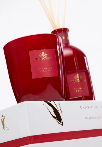 Zestaw świeca 220g i dyfuzor 200ml WITTCHEN 1-HS-102-3 Charming Delight