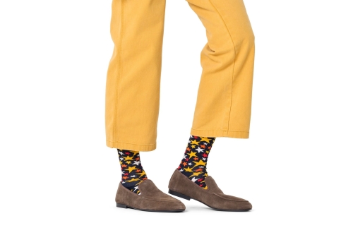 Skarpety HAPPY SOCKS - kolorowe gwiazdki