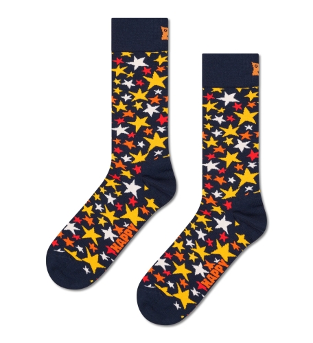 Skarpety HAPPY SOCKS - kolorowe gwiazdki