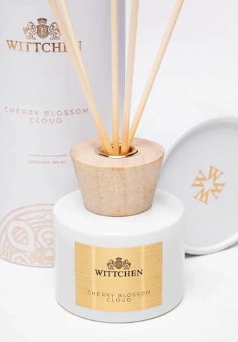 Szklany dyfuzor 180ml WITTCHEN 1-HD-101-0 Cherry Blossom Cloud