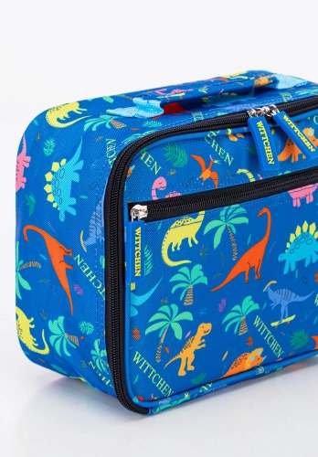 Torba na lunch dla dzieci DINOZAURY WITTCHEN 56-3K-007-LB-D