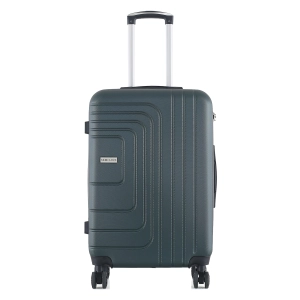 Średnia  walizka podróżna 24" ABS  Semi Line T5761-3 ciemna zielona 