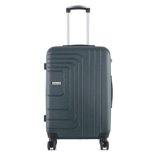 Średnia walizka podróżna 24" ABS Semi Line T5761-3 ciemna zielona