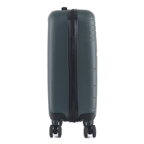 Mała walizka 20" twarda ABS Semi Line T5761-2 ciemna zielona