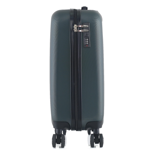 Mała walizka 20" twarda ABS Semi Line T5761-2 ciemna zielona