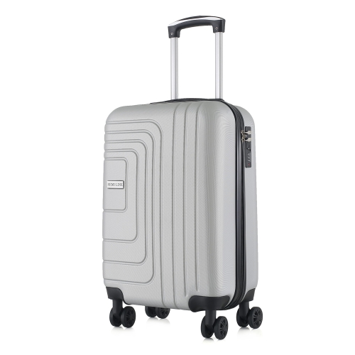 Mała walizka 20" twarda ABS Semi Line T5762-2 szara