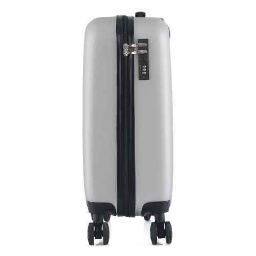 Mała walizka 20" twarda ABS Semi Line T5762-2 szara