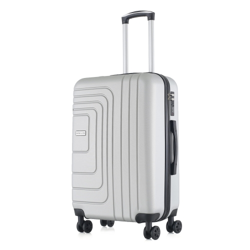 Średnia walizka 24" twarda ABS Semi Line T5762-3 szara