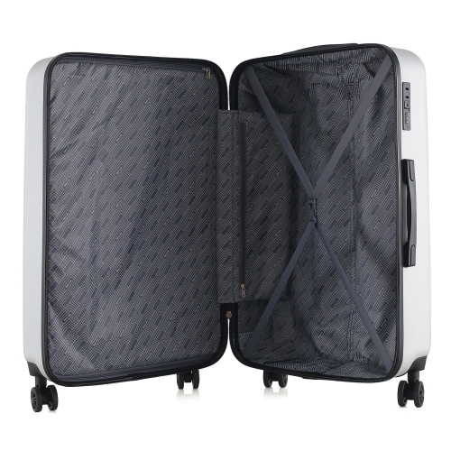 Duża walizka 28" twarda ABS Semi Line T5762-4 szara