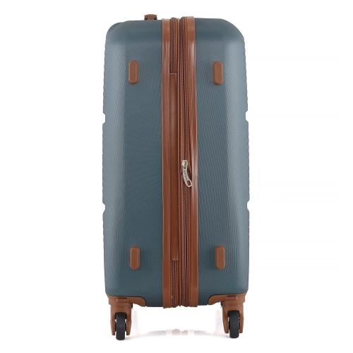 Średnia twarda walizka 24” ABS Semi Line T5712-2 poszerzana