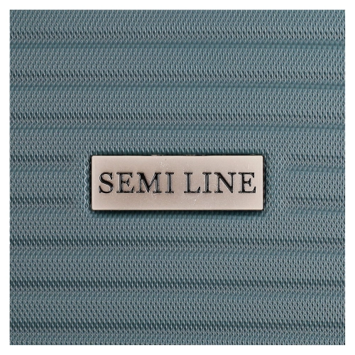 Średnia twarda walizka 24” ABS Semi Line T5712-2 poszerzana