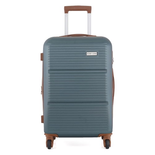 Duża twarda walizka 28” ABS Semi Line T5712-3 poszerzana