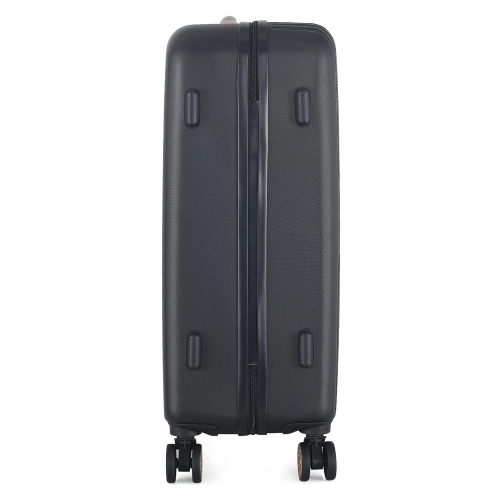 Średnia twarda walizka 24” ABS Semi Line T5787-2 czarna