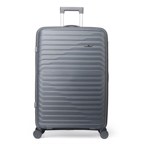 Średnia twarda walizka z polipropylenu 24" Semi Line T5781-2