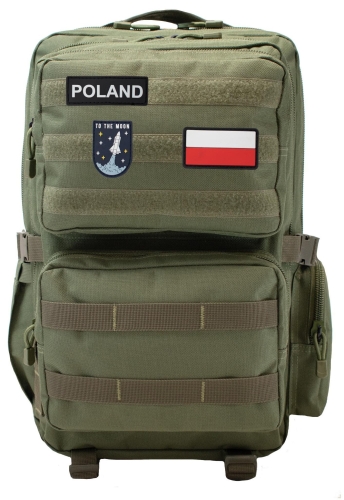Plecak militarny 39l SEMI LINE A3049-2 khaki