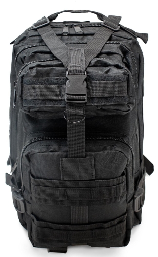 Plecak militarny SEMI LINE A3052-1 czarny 27l taktyczny