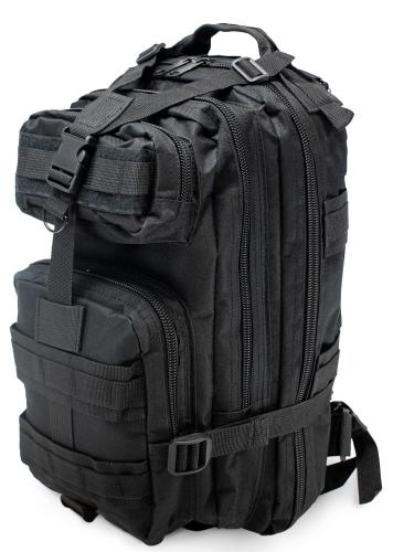 Plecak militarny SEMI LINE A3052-1 czarny 27l taktyczny