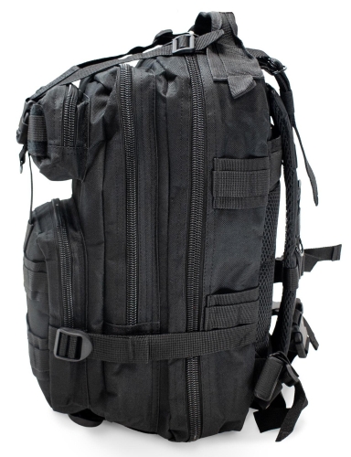 Plecak militarny SEMI LINE A3052-1 czarny 27l taktyczny