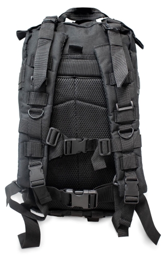 Plecak militarny SEMI LINE A3052-1 czarny 27l taktyczny