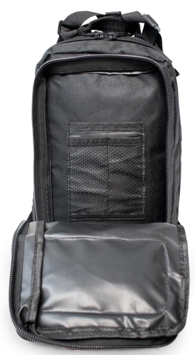 Plecak militarny SEMI LINE A3052-1 czarny 27l taktyczny