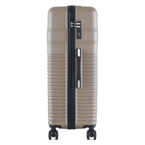 Duża walizka 28" twarda ABS Semi Line T5760-4 beżowa