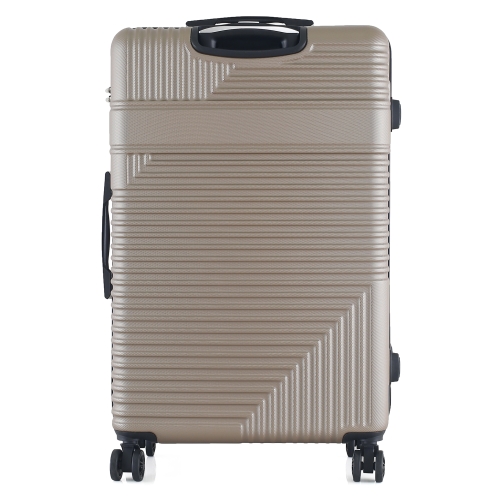 Duża walizka 28" twarda ABS Semi Line T5760-4 beżowa