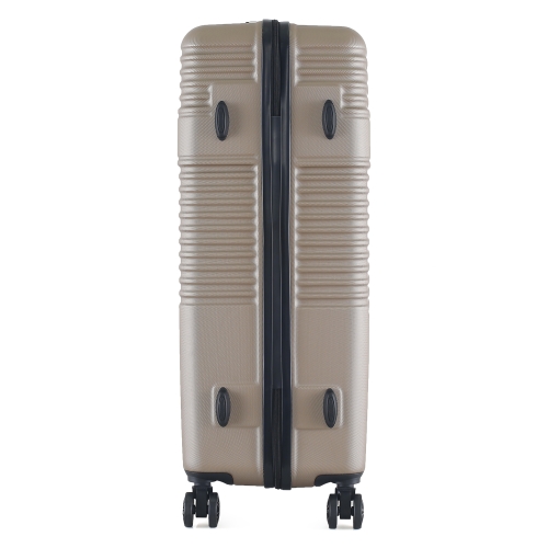 Duża walizka 28" twarda ABS Semi Line T5760-4 beżowa