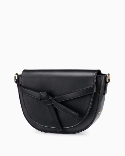 Mała torebka crossbody PUCCINI BK1241213M-1 ozdobny węzeł