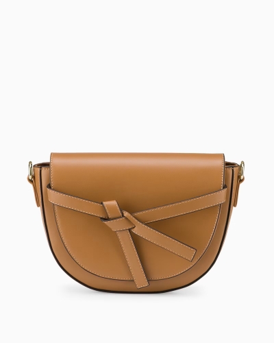 Mała torebka crossbody PUCCINI BK1241213M-2 ozdobny węzeł