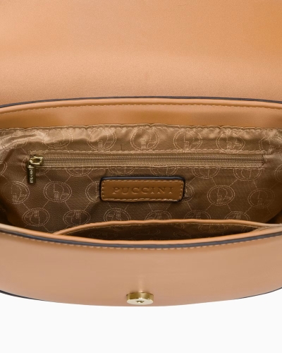 Mała torebka crossbody PUCCINI BK1241213M-2 ozdobny węzeł