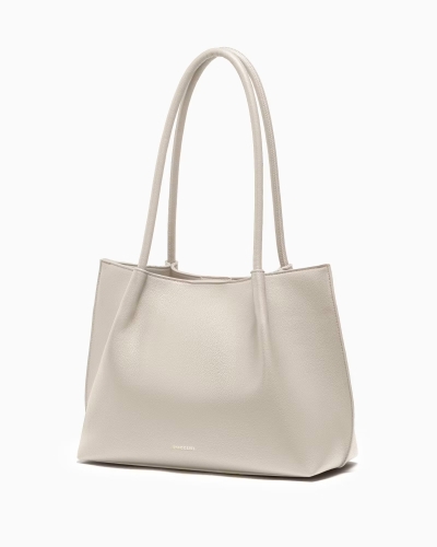 Duża beżowa shopperka z kosmetyczką PUCCINI BK1251001S-6A