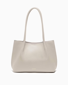 Duża beżowa shopperka z kosmetyczką PUCCINI BK1251001S-6A