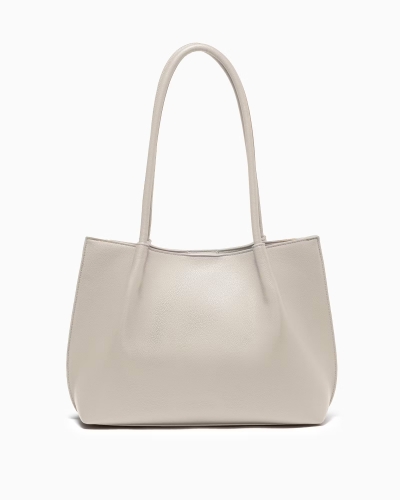 Duża beżowa shopperka z kosmetyczką PUCCINI BK1251001S-6A