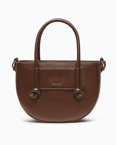 Torebka damska crossbody PUCCINI BK2241224M-2D brązowa