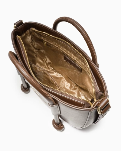 Torebka damska crossbody PUCCINI BK2241224M-2D brązowa