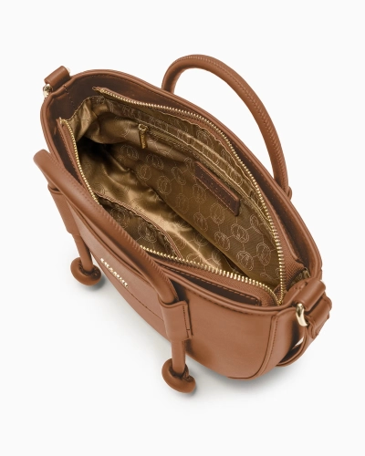 Torebka damska crossbody PUCCINI BK2241224M-9A brązowa