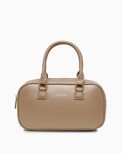 Mała torebka kuferek PUCCINI BK2251019M-2A beżowy