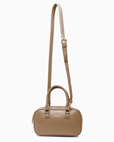 Mała torebka kuferek PUCCINI BK2251019M-2A beżowy