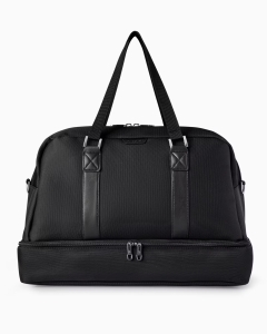 Duża torba podróżna PUCCINI BM9019-L-1 na weekend 39l czarna