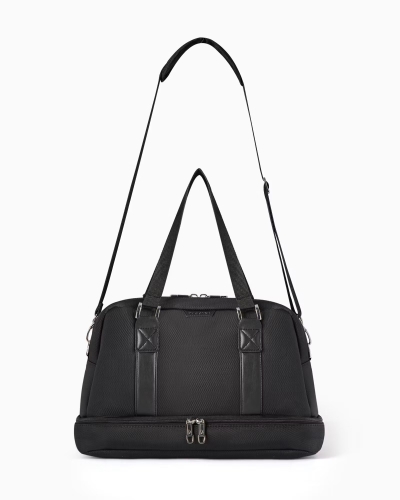 Duża torba podróżna PUCCINI BM9019-L-1 na weekend 39l czarna