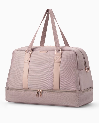 Duża torba podróżna PUCCINI BM9019-L-3C na weekend 39l różowa