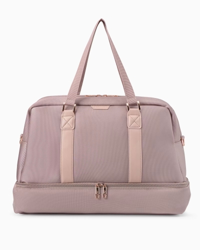 Duża torba podróżna PUCCINI BM9019-L-3C na weekend 39l różowa