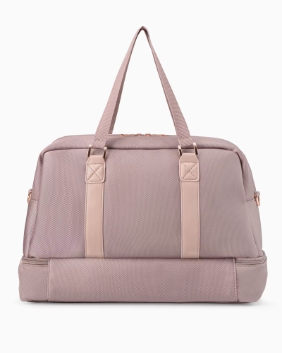 Duża torba podróżna PUCCINI BM9019-L-3C na weekend 39l różowa